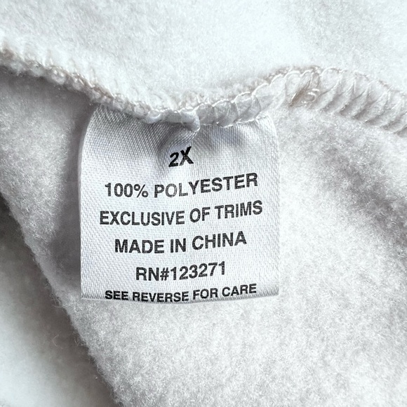 Orange Kiss Patchwork Los Angeles Sweatshirt Unisex - Picture 5 of 9